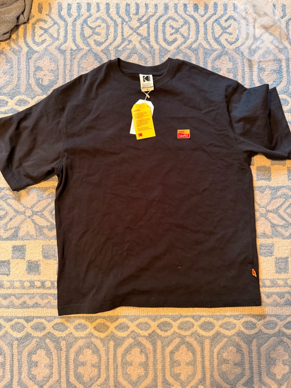 Kodak Black Heavy Duty Short Sleeve Tee with Small Red Kodak colorplus Logo